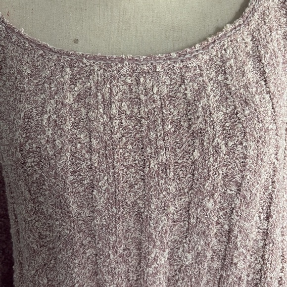 Free People Women's Good Day Pullover Sweater in Pink - Picture 4 of 13